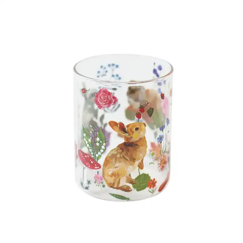 Nathalie Lete ナタリーレテ Heat resistant Middle glass Rabbits /511203