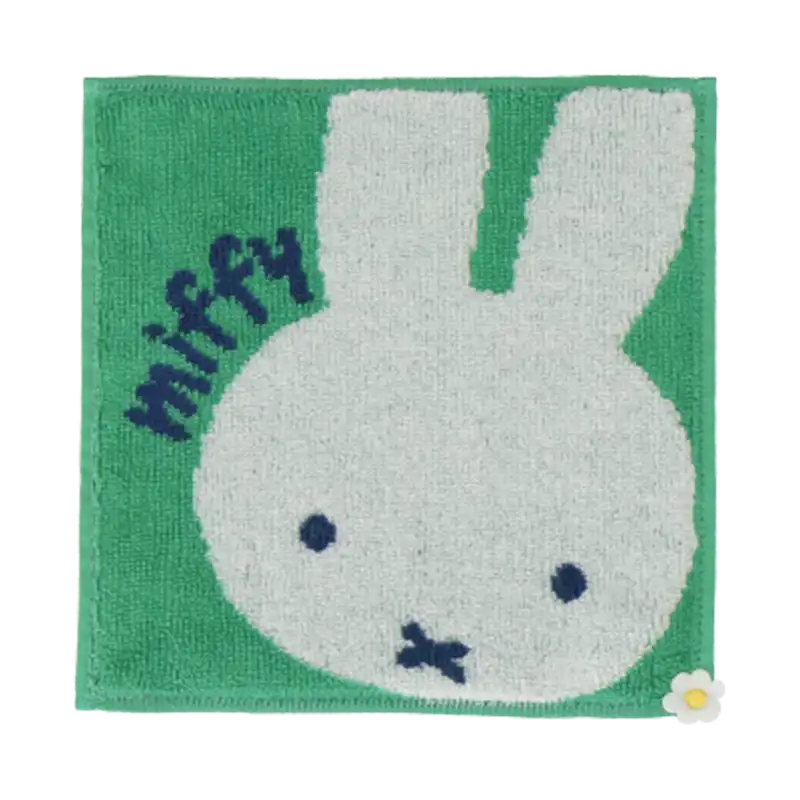 miffy ミッフィー タオルハンカチ #305c グリーン/MIF30505001C