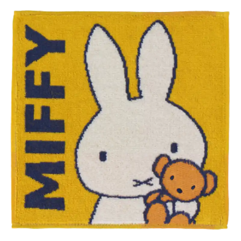 miffy ミッフィー タオルハンカチ #305b イエロー/MIF30506006B