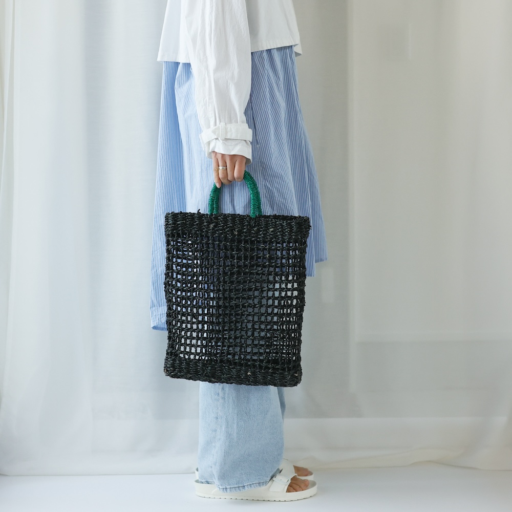 yao  ナチュラルバッグＳ  BK×GR