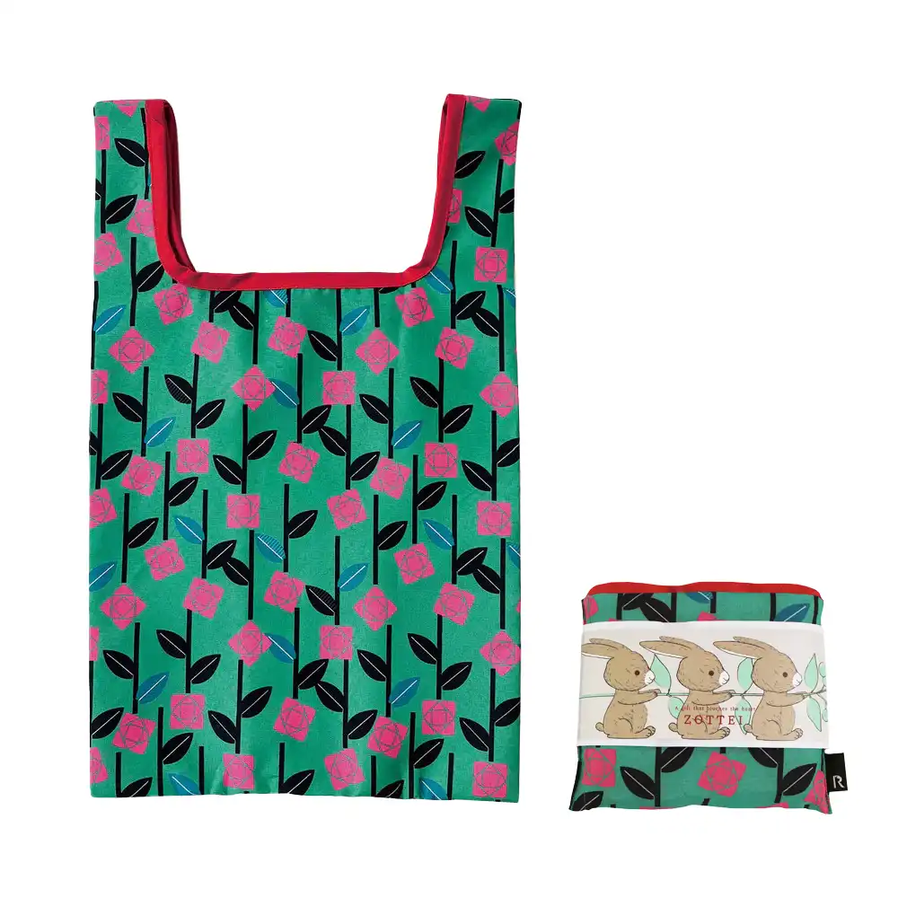 【SALE】ROOTOTE EU.ルーショッパーエコバッグ　ミッド.ゾッティ-A/Rose Garden 103302