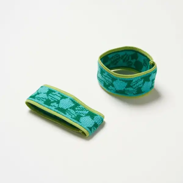 from F FOOT & ARM BANDS kivi(小石) アクア/KP310