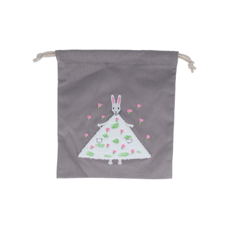 わたしのワンピース サガラ刺繍巾着 花/S2336480