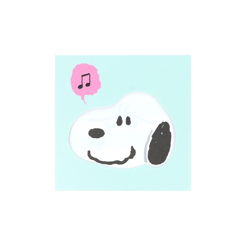 PEANUTS スヌーピー 窓付スクエアメモ PNWS2 スヌーピー/S2848481