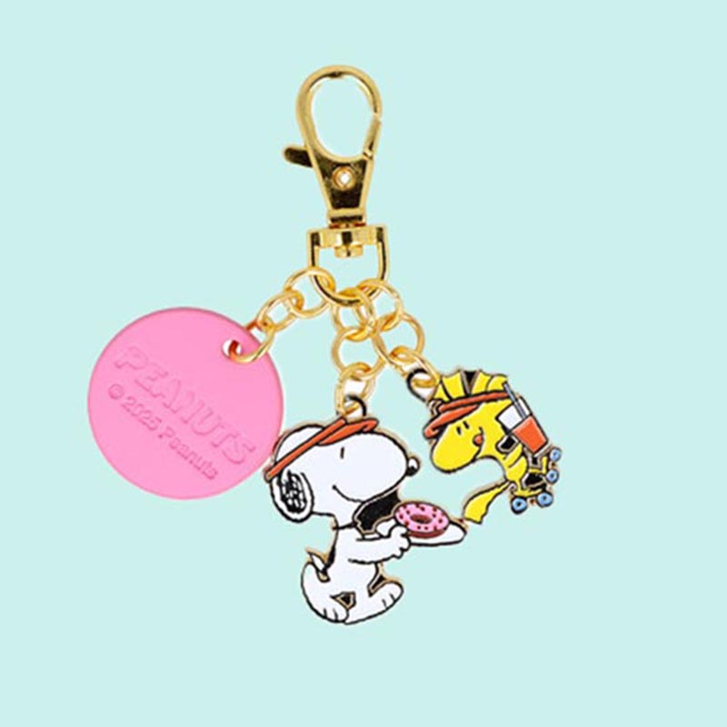 PEANUTS スヌーピー 3連キーチャーム PNWS2 カフェスタンド/S8350094