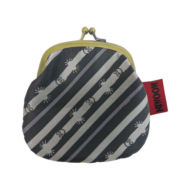 MOOMIN ムーミン ジャガードがま口財布 ニョロニョロ/MM-9258