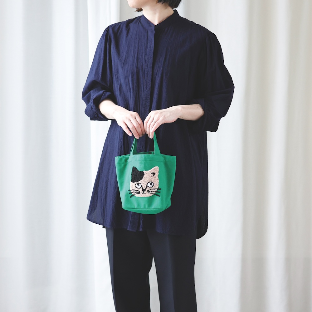 松尾ミユキ フラッフィーミニボートバッグ Pumpkin(GR)