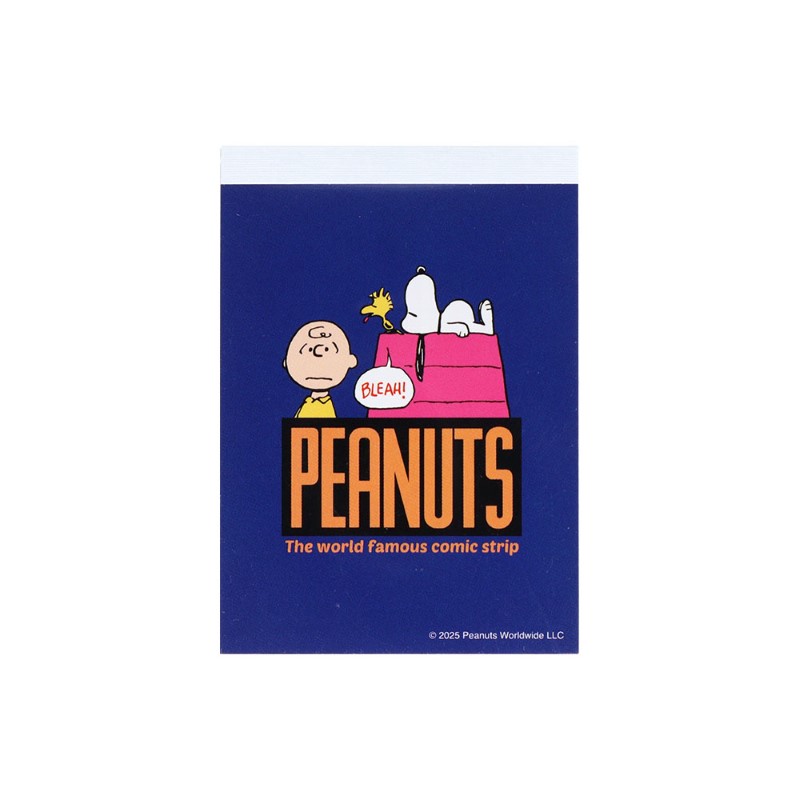 PEANUTS SNOOPY スヌーピー メモミニ ネイビー/S288910