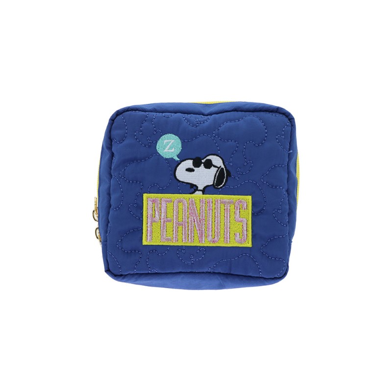 PEANUTS SNOOPY スヌーピー キルティングポーチ ジョー・クール /S2336782
