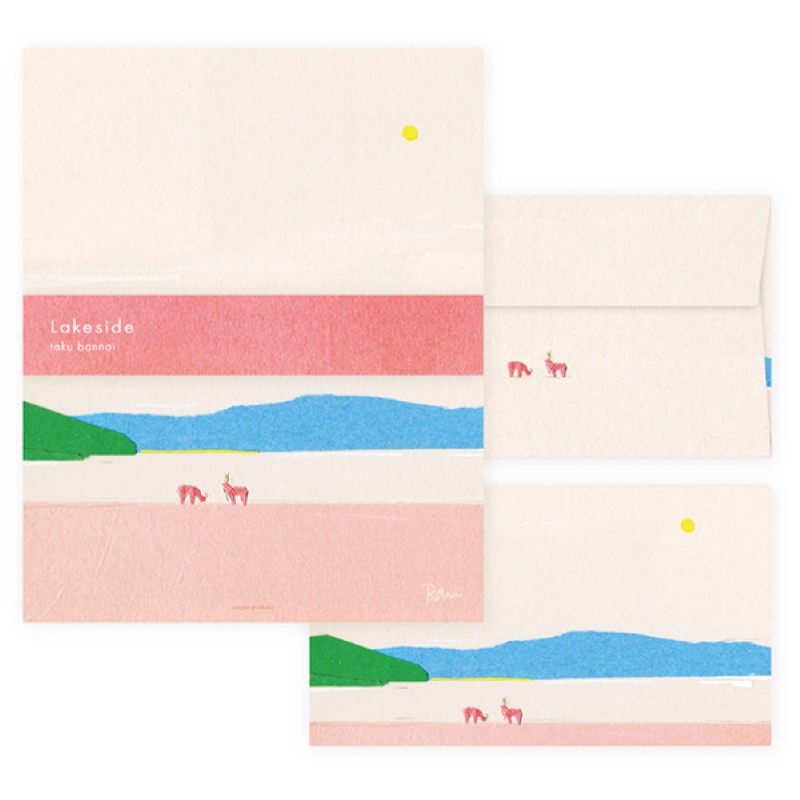 坂内拓  レターセット Lakeside