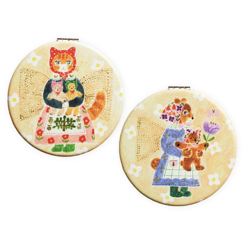 布川愛子 コンパクトミラー Fairies mirror
