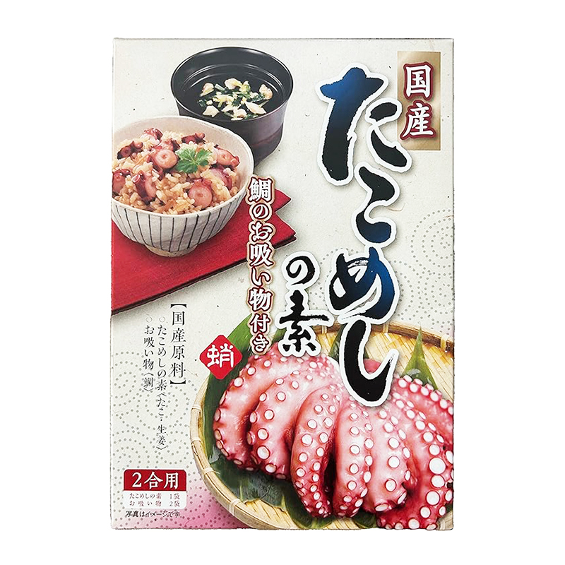 国産 たこめしの素 (鯛のお吸い物付き)