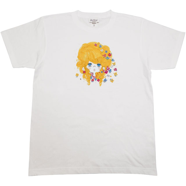 水森亜土 AdoTシャツ/WH