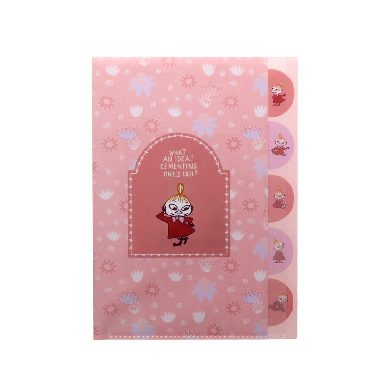 MOOMIN ダイカットクリアファイル5P MU25SU/リトルミイ