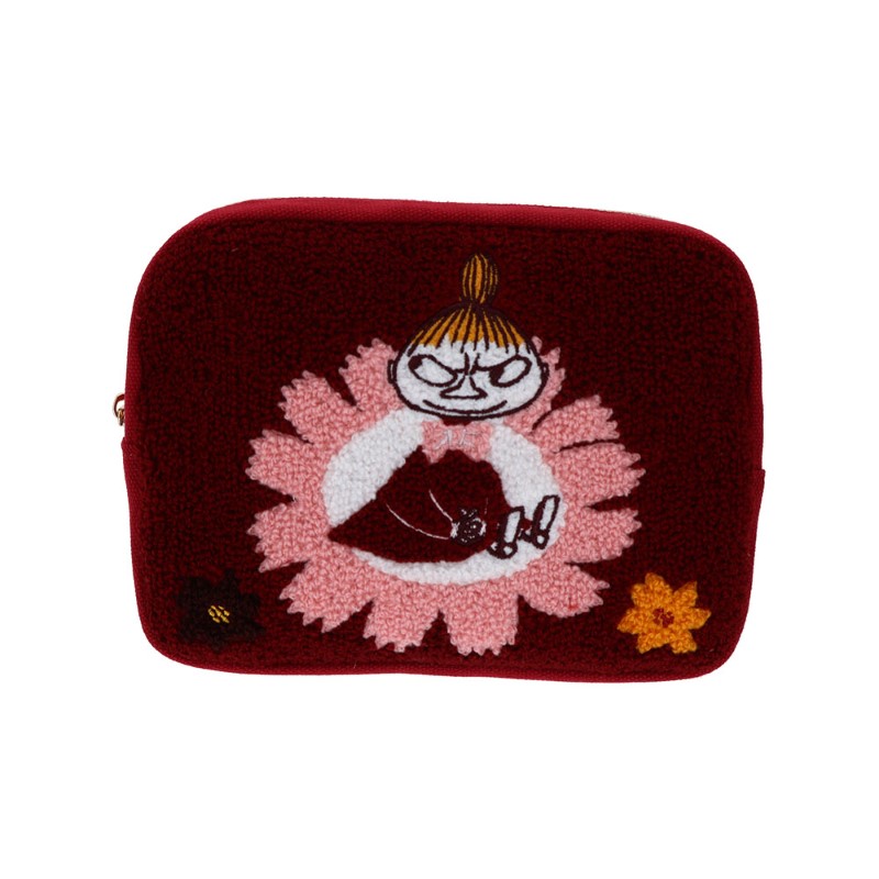 MOOMIN サガラ刺繍ポーチ MU25SU/リトルミイ