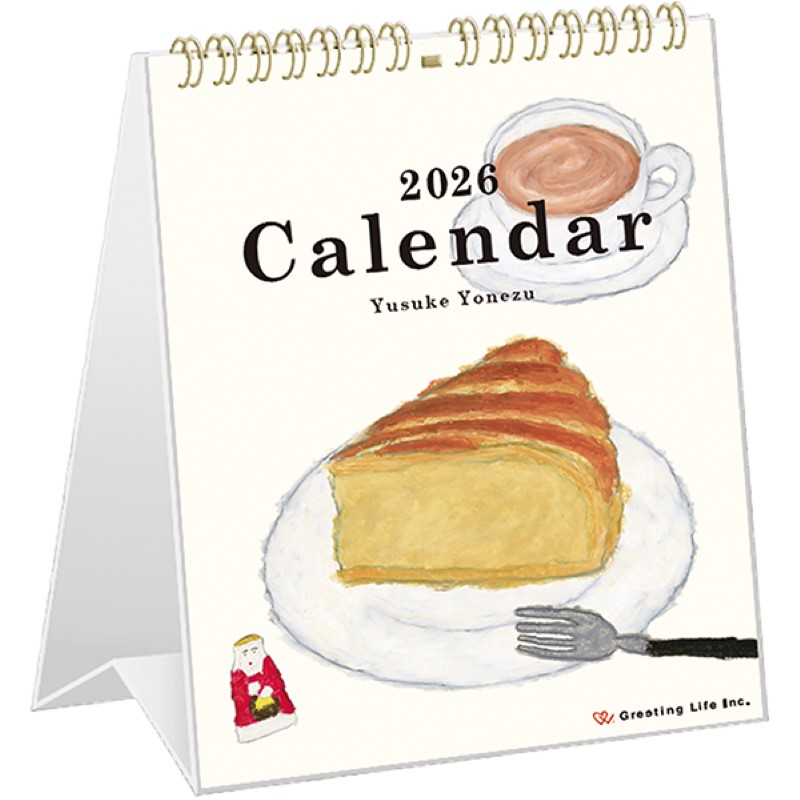 米津祐介 Desktop Ring Calendar /C-1685-YZ