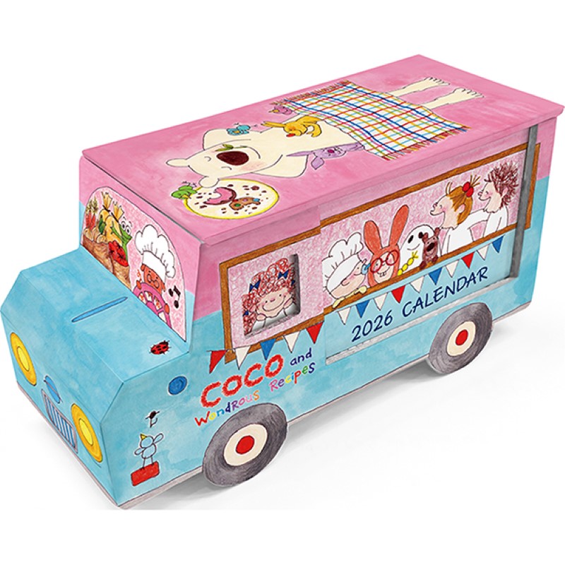 カーボックスカレンダー ココちゃん/C-1737-RY