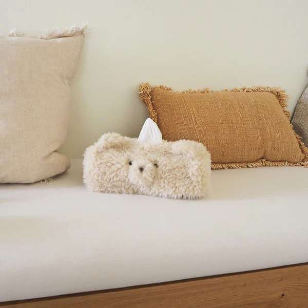 JOliJOli テディtenteティッシュBOXカバー/IV01