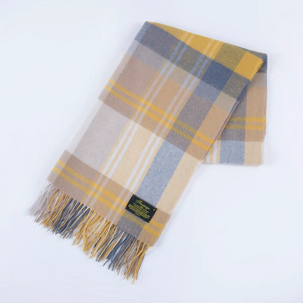 Finnisage ウール100％トラディショナルストール YE02