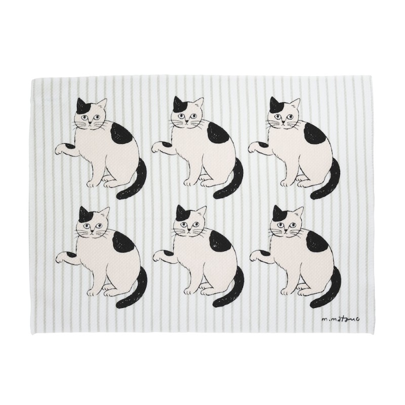 松尾ミユキ Kitchen cloth/Cat-Pumpkin