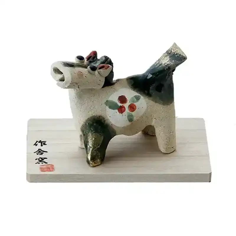 豊大窯 午 たたら飾り（織部）