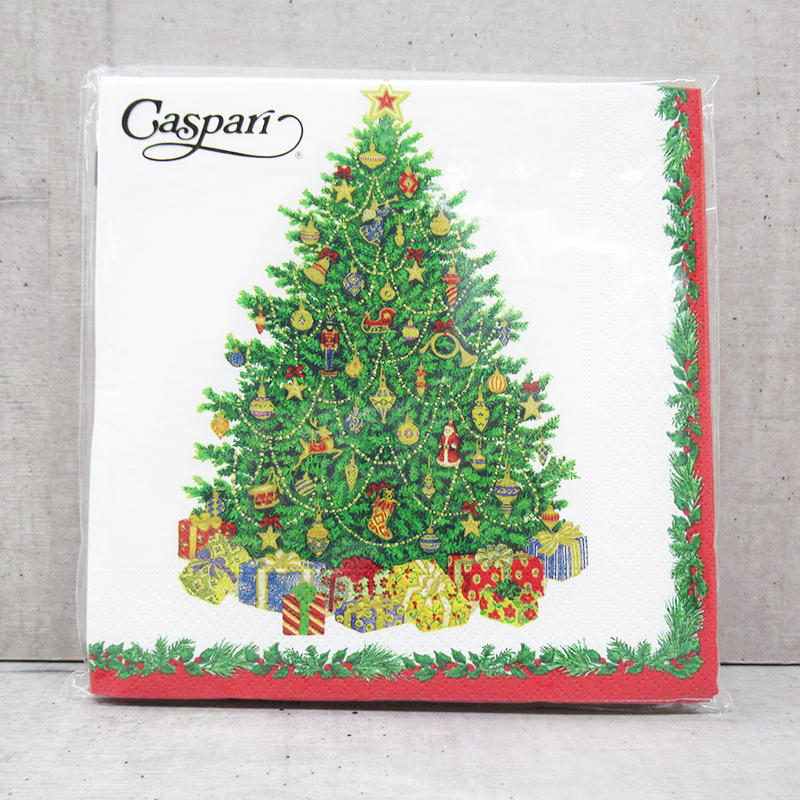 Casparie クリスマスペーパーナプキン Christmas Tree