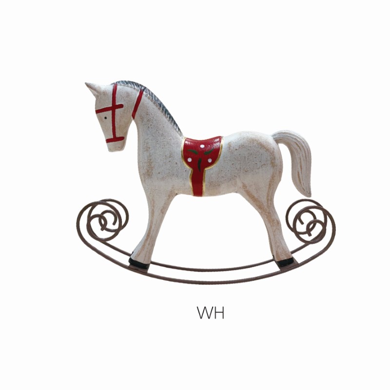 アンティークウッド   ロッキングホース WH