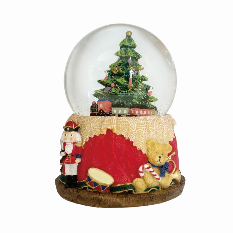 LEDスノードーム　ミュージックトレイン