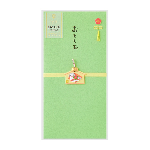 MIDORI  PC金封 おとし玉/絵馬柄