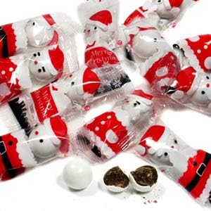 巾着　サンタのチョコレートボール