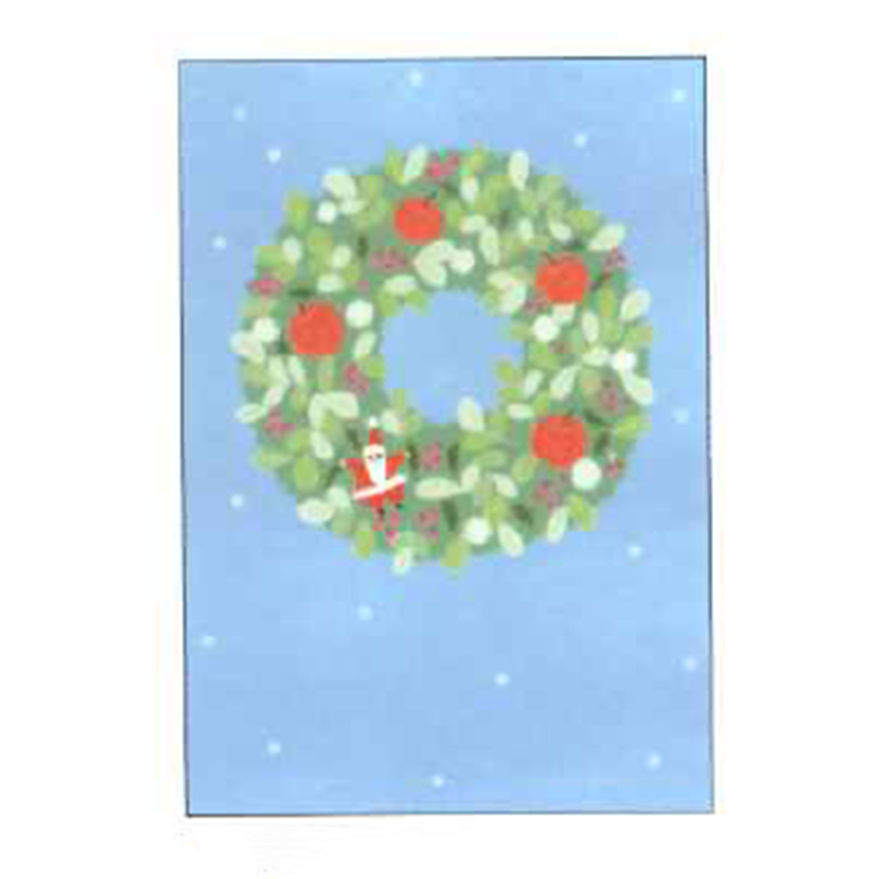 Mimo Hirai クリスマスポストカード 5枚組 WF-0610