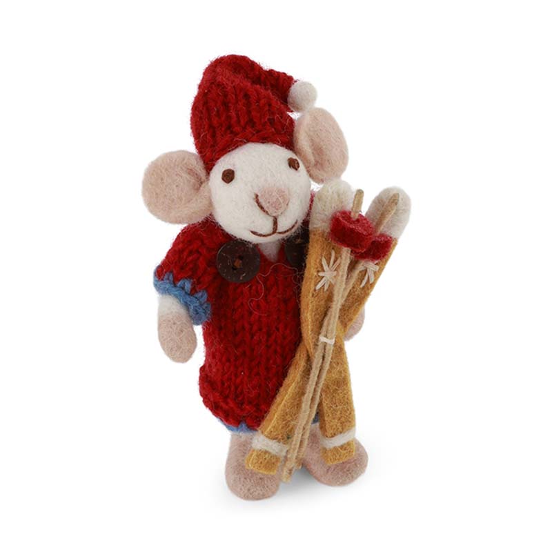 Gry&Sif ホワイトマウス レッドドレス/スキー