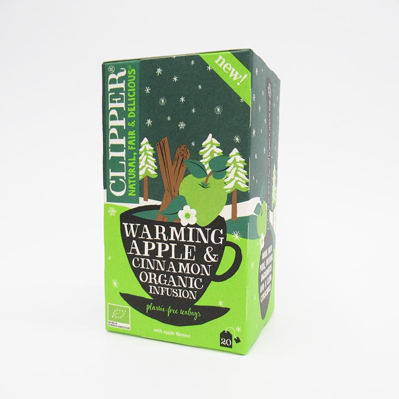 CLIPPERCLIPPER クリッパー  オーガニック ハーブティーアップル＆シナモン20P