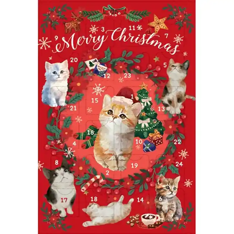 フィカー アドベントA5(チョコ風味菓子入り) / ネコ