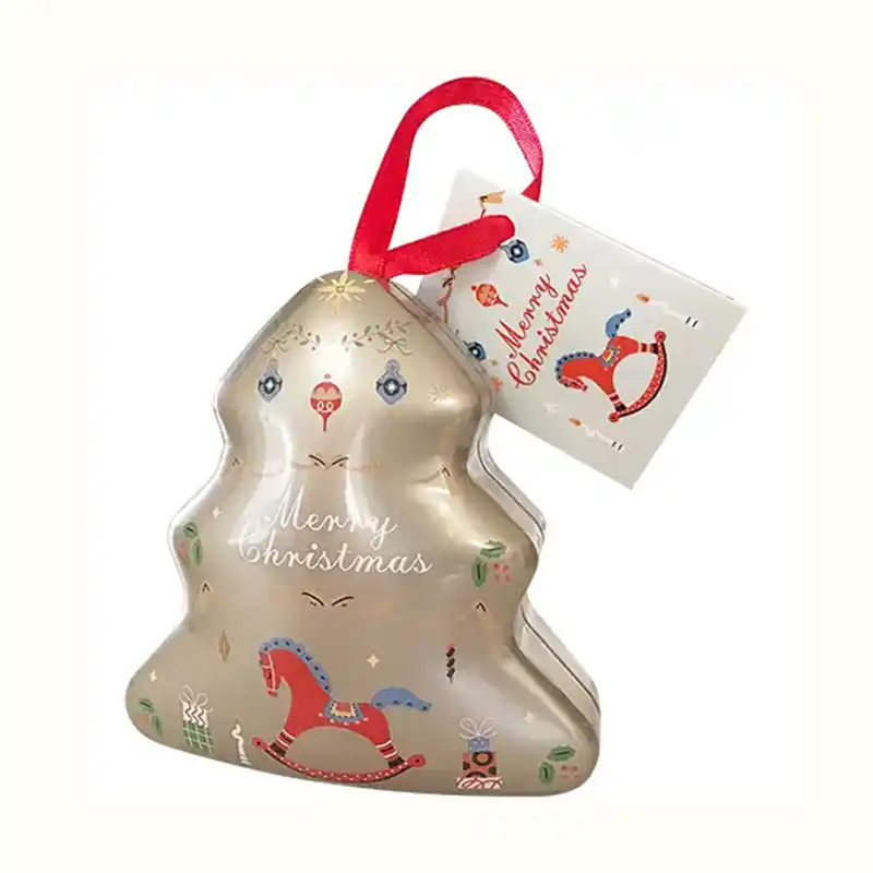 クリスマス オーナメント缶(ツリー)