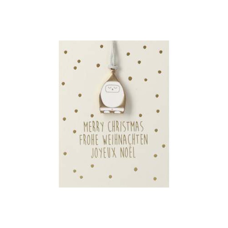 räder ミニオーナメントカード/Santa