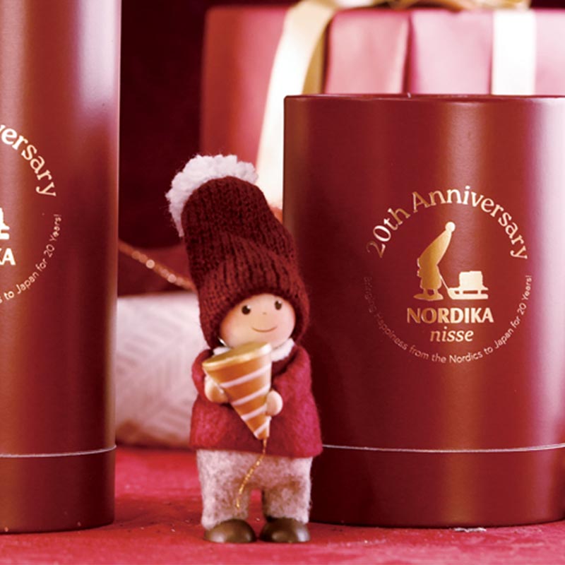 NORDIKA nisse クラッカーを持った男の子 20th  Celebration