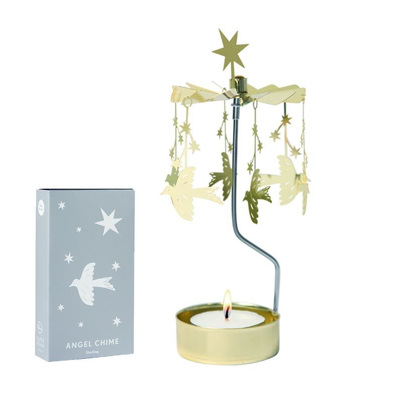 Pluto Design ロータリーキャンドルホルダー/スターリング