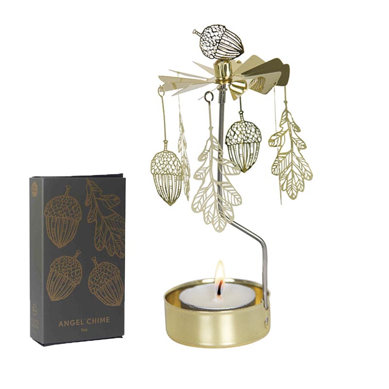 Pluto Design ロータリーキャンドルホルダー/オーク