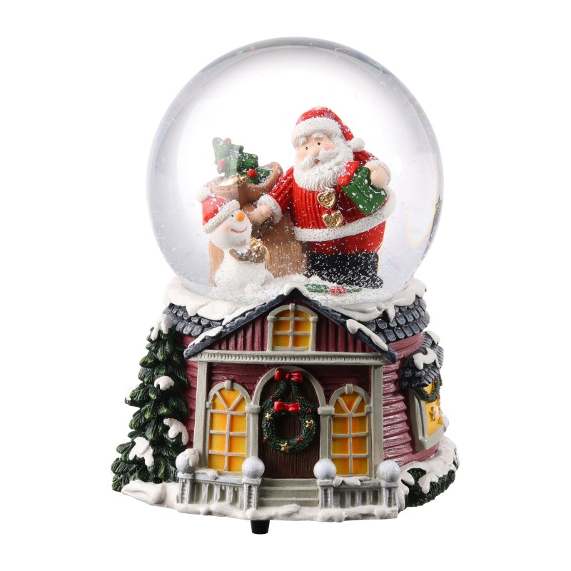 スノードーム・オルゴール/サンタ・スノーマン