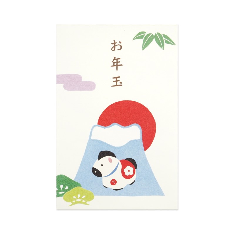 ロンティア お年玉袋 富士山と午/PCH-295