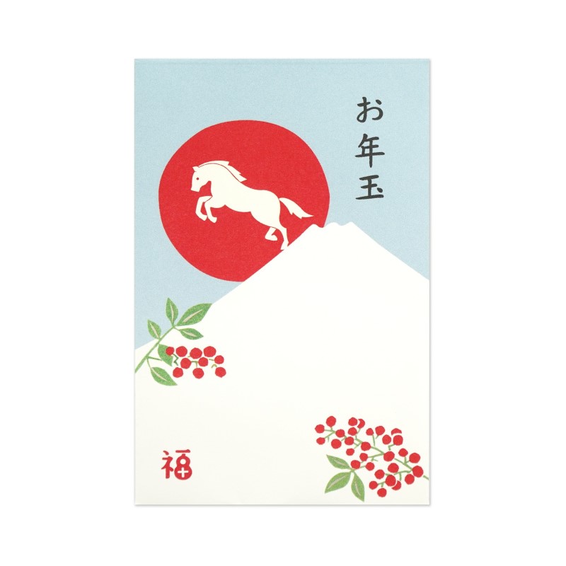 フロンティア お年玉袋 初日と午/PCH-299