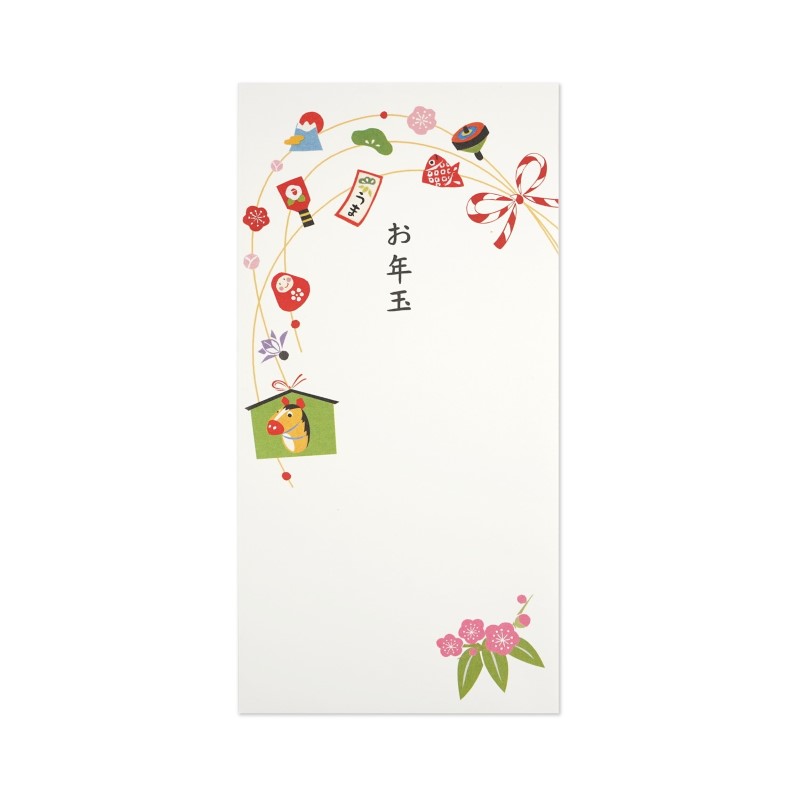 フロンティア お年玉万円型袋 午の正月飾り/PCH-308