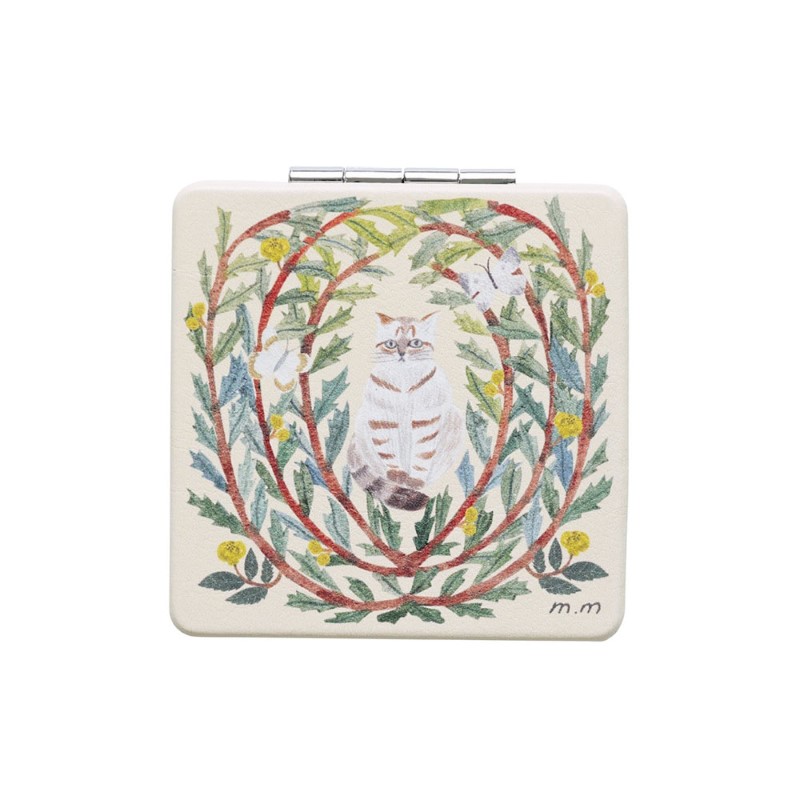 松尾ミユキ スクエアミラー/Butterlfy cat