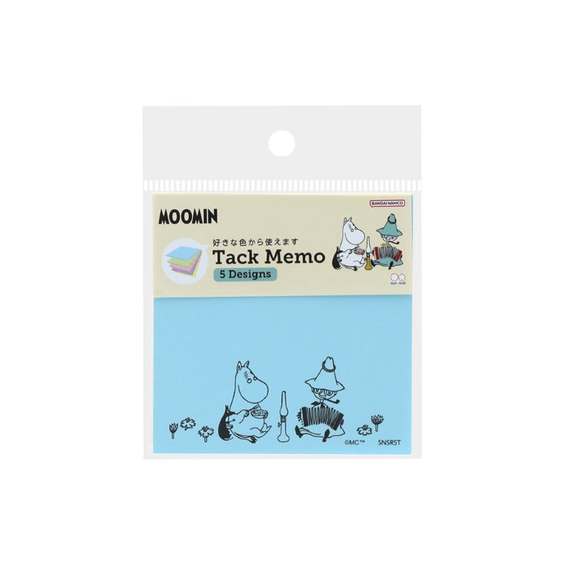 MOOMIN 付箋メモ5C なかま