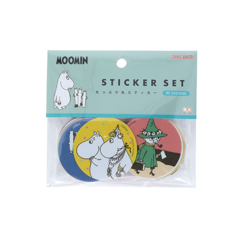MOOMIN たっぷりステッカーセット なかま
