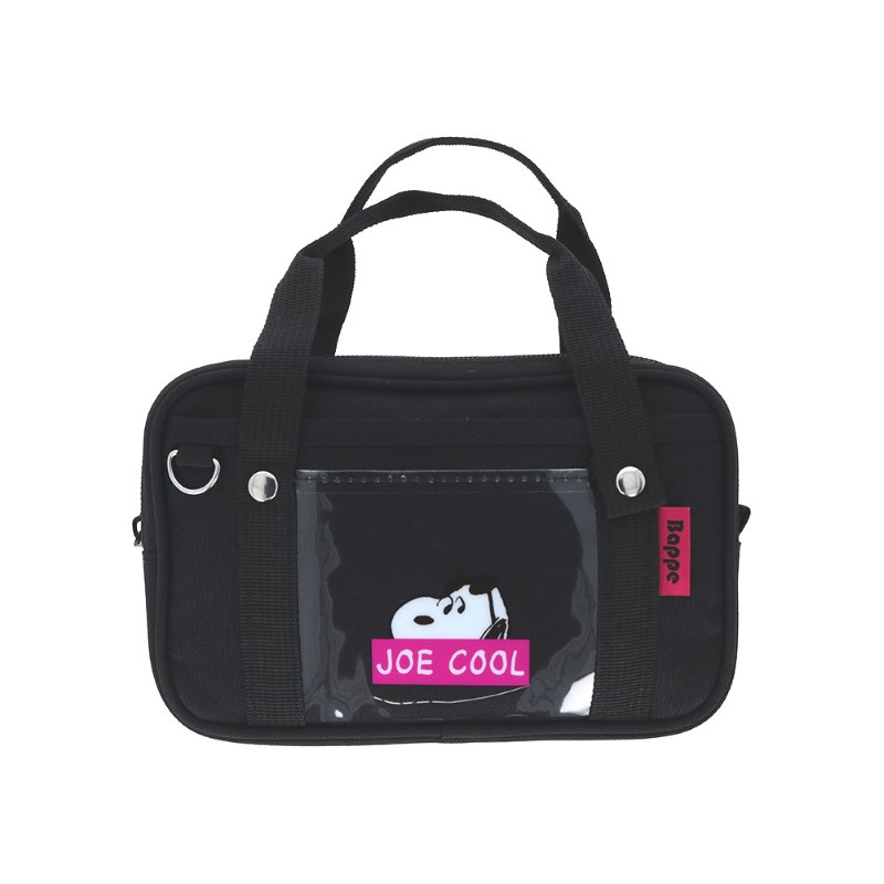 PEANUTS ペンケース Bappe ブラック