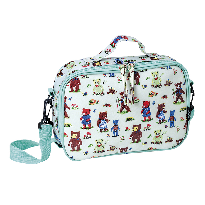 Nathalie Lete  PVCコーティングサーモランチボックス/ゴルディロックスと3匹のクマ