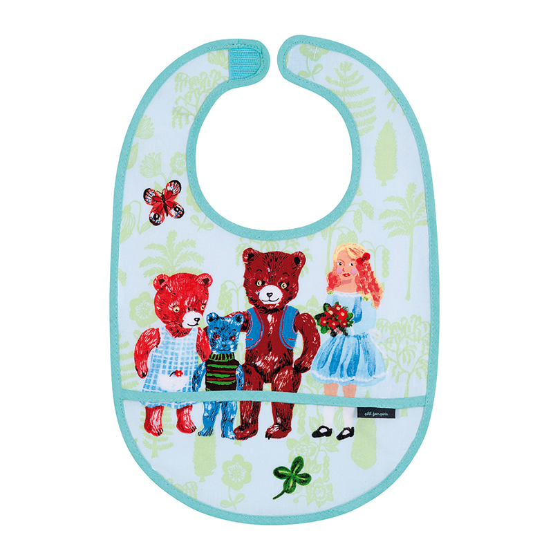 Nathalie Lete  PVCコーティングスタイ/ゴルディロックスと3匹のクマ