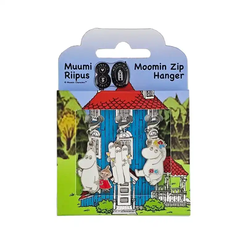 MOOMIN チャーム3点セット　ムーミンとミィ/ニョロニョロ/スノーク